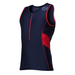 Mens Activate Tops Black/Red